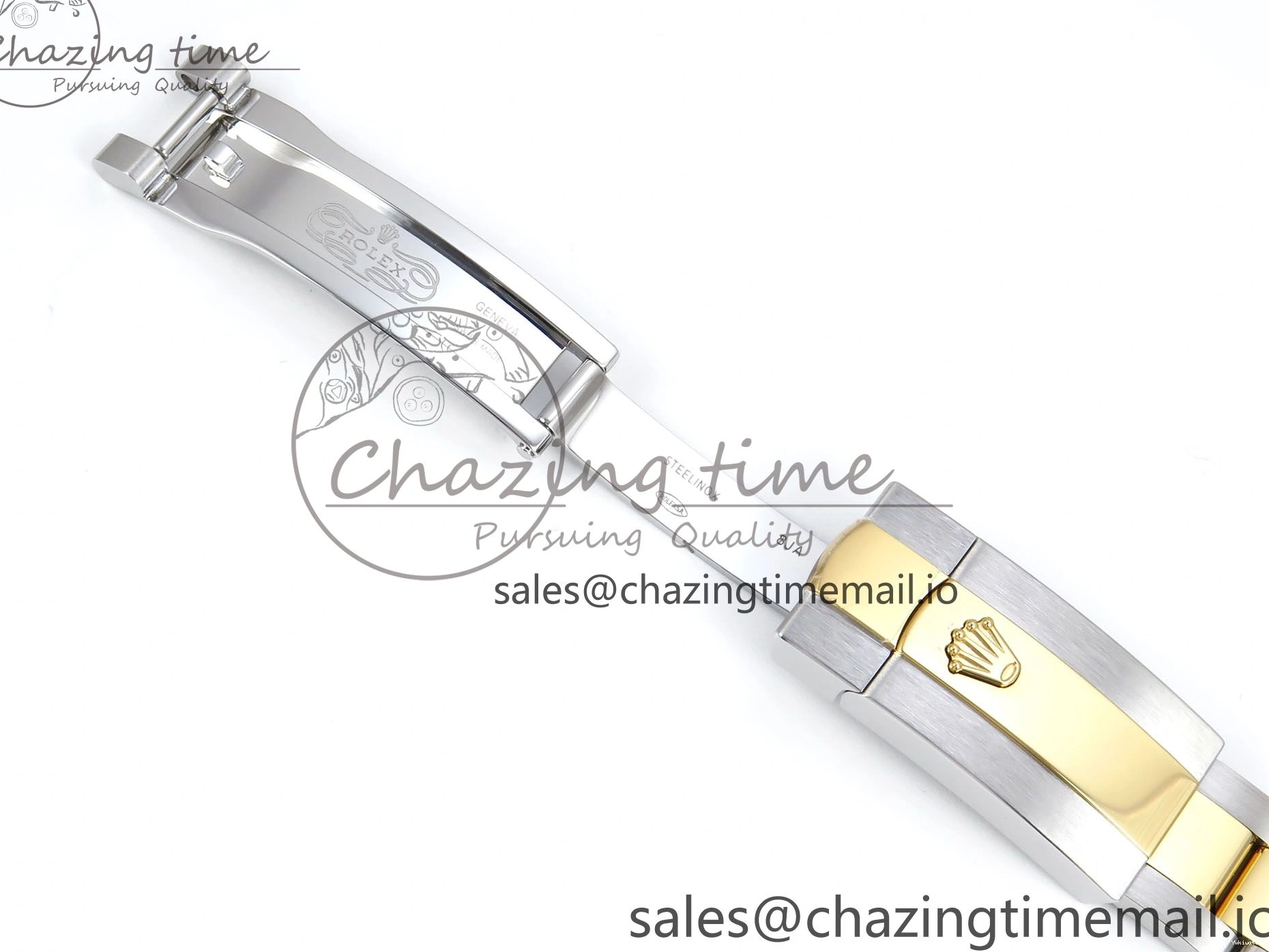 White ARF SS 904L MOP YG Best DateJust 1:1 Oyster ETA Steel 278273 Edition Bracelet 31 2688 on Dial 0110